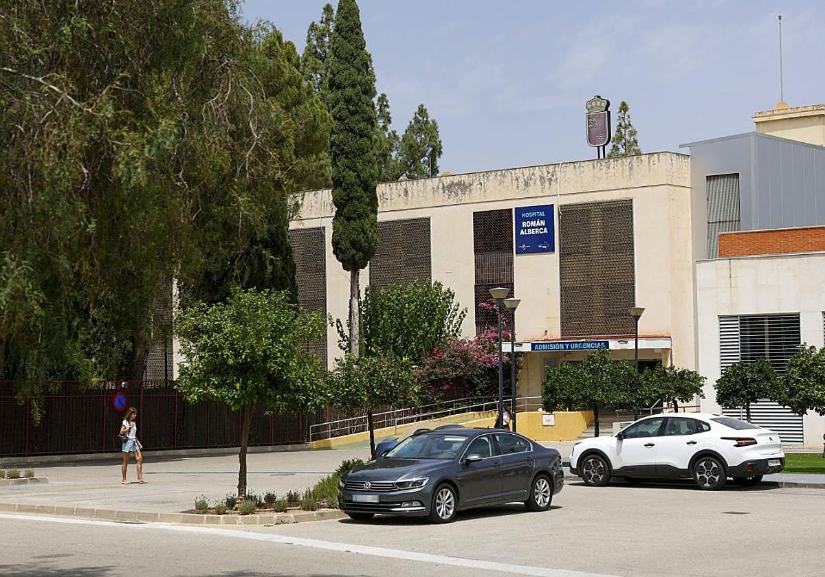 El hospital psiquiátrico Román Alberca, ubicado en la pedanía de El Palmar.