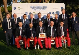 El equipo español al completo.