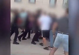 Las imágenes del vídeo corresponden a la paliza que el joven de 16 años recibió el pasado viernes en Torre Pacheco.