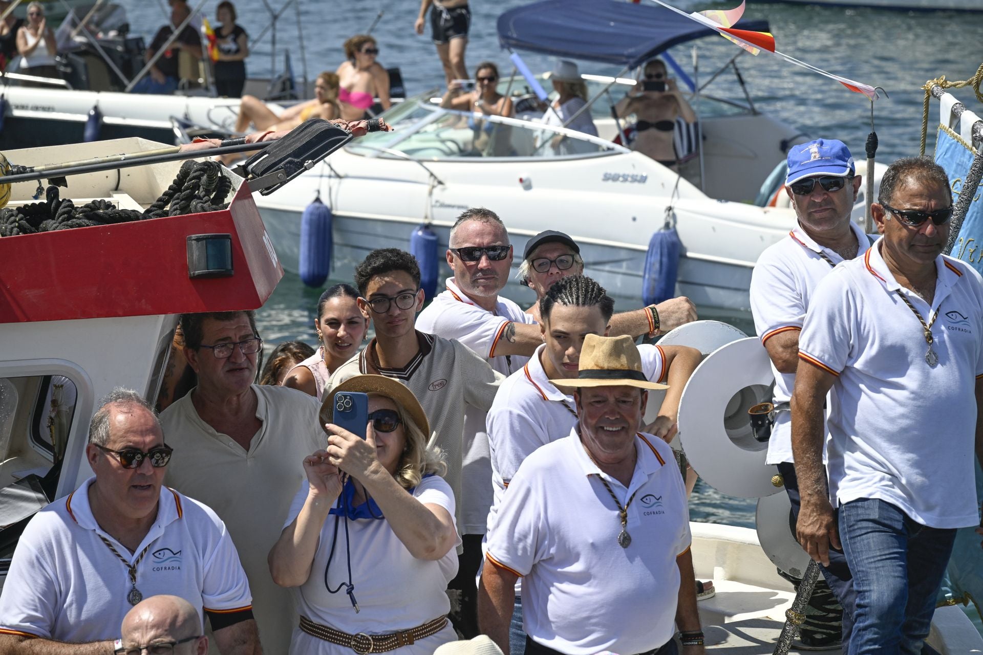 La procesión de la Virgen del Carmen en San Pedro del Pinatar, en imágenes