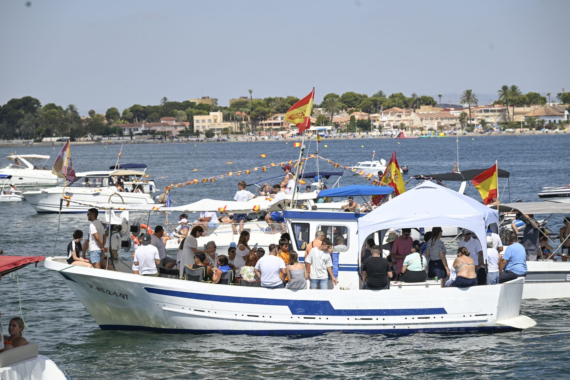 La procesión de la Virgen del Carmen en San Pedro del Pinatar, en imágenes