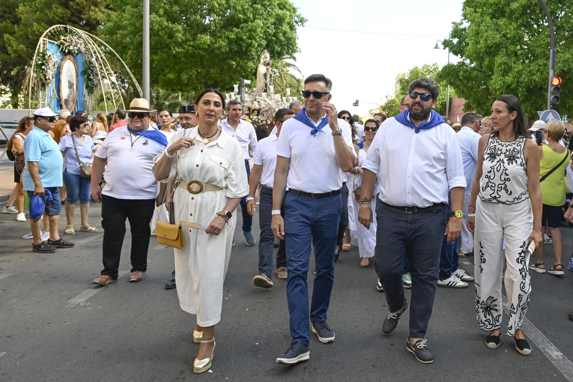 La procesión de la Virgen del Carmen en San Pedro del Pinatar, en imágenes