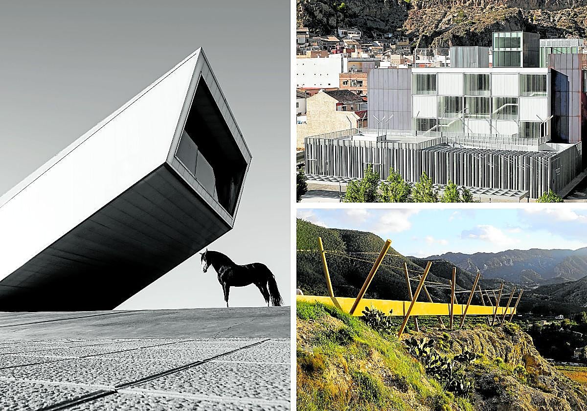 Vivero de Empresas de Archena. MUCAB (Museo y Centro de Arte de Blanca). Mirador del Alto Bayna