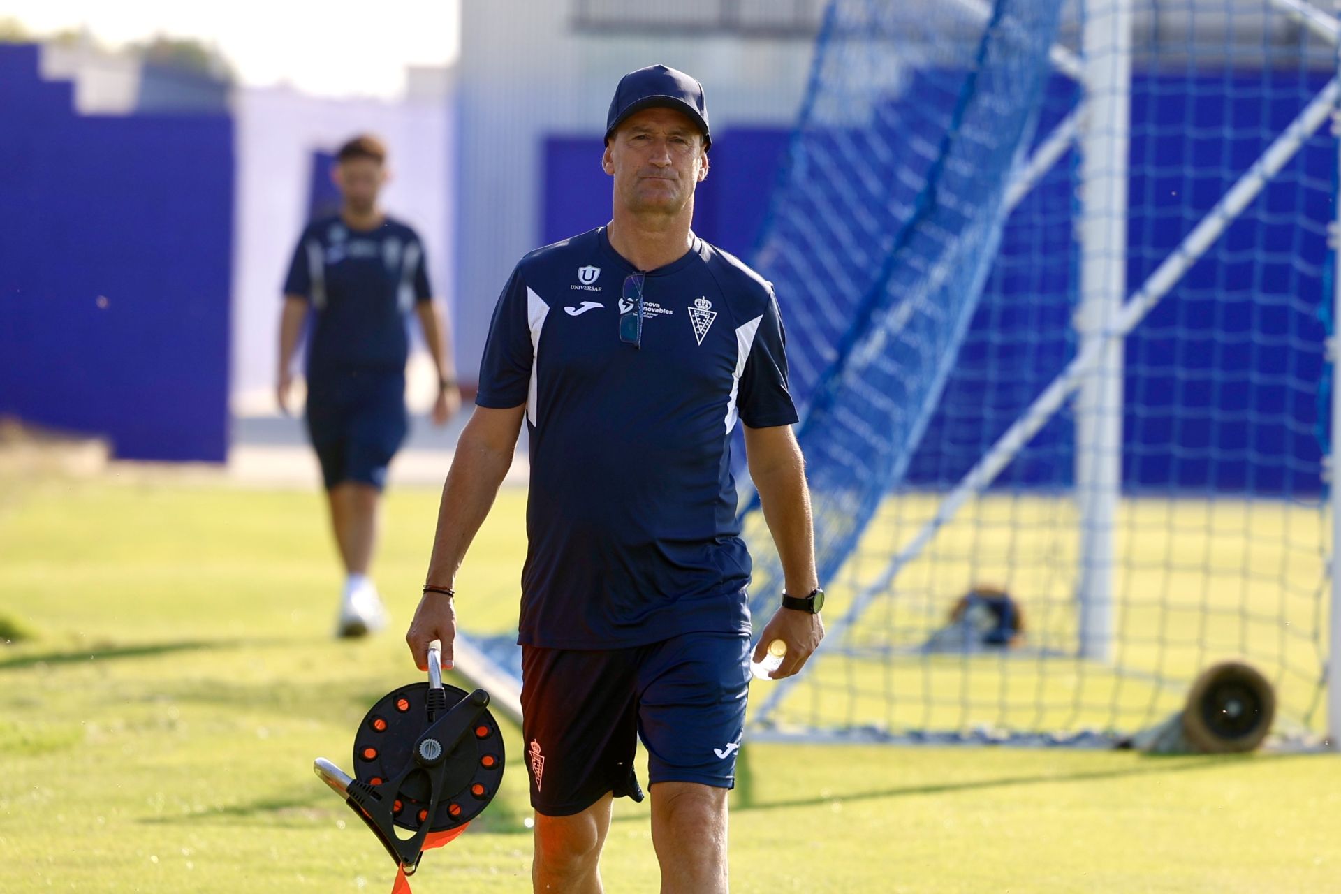 Primer entrenamiento de la temporada 2025-26 del Real Murcia, en imágenes