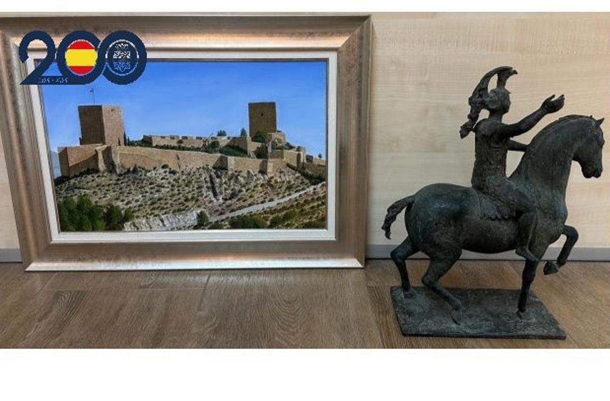 Las obras de arte robadas.