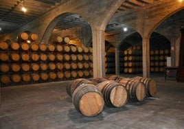 Imagen de archivo de una bodega de la Región de Murcia.