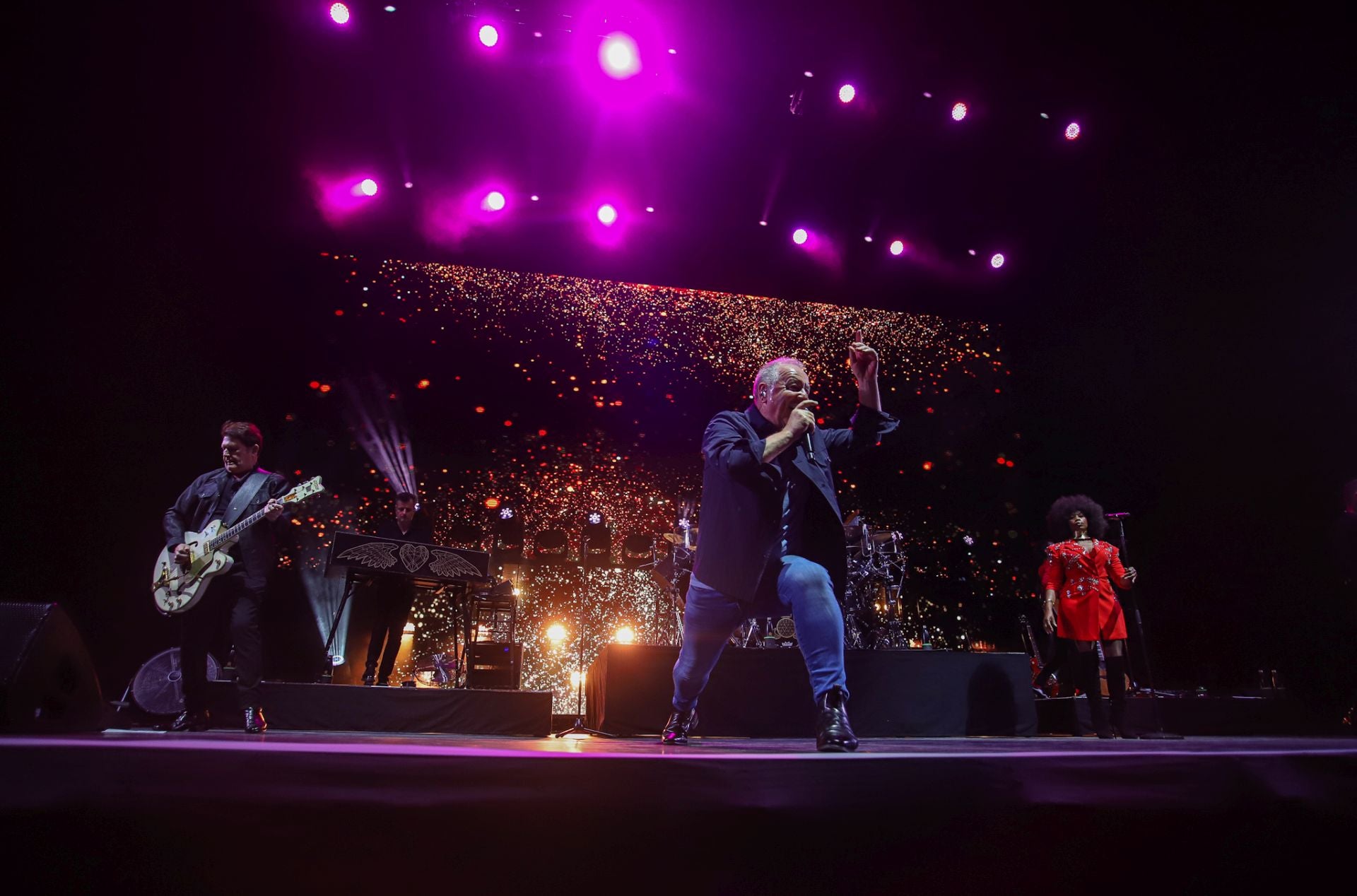 El concierto de Simple Minds en Murcia, en imágenes