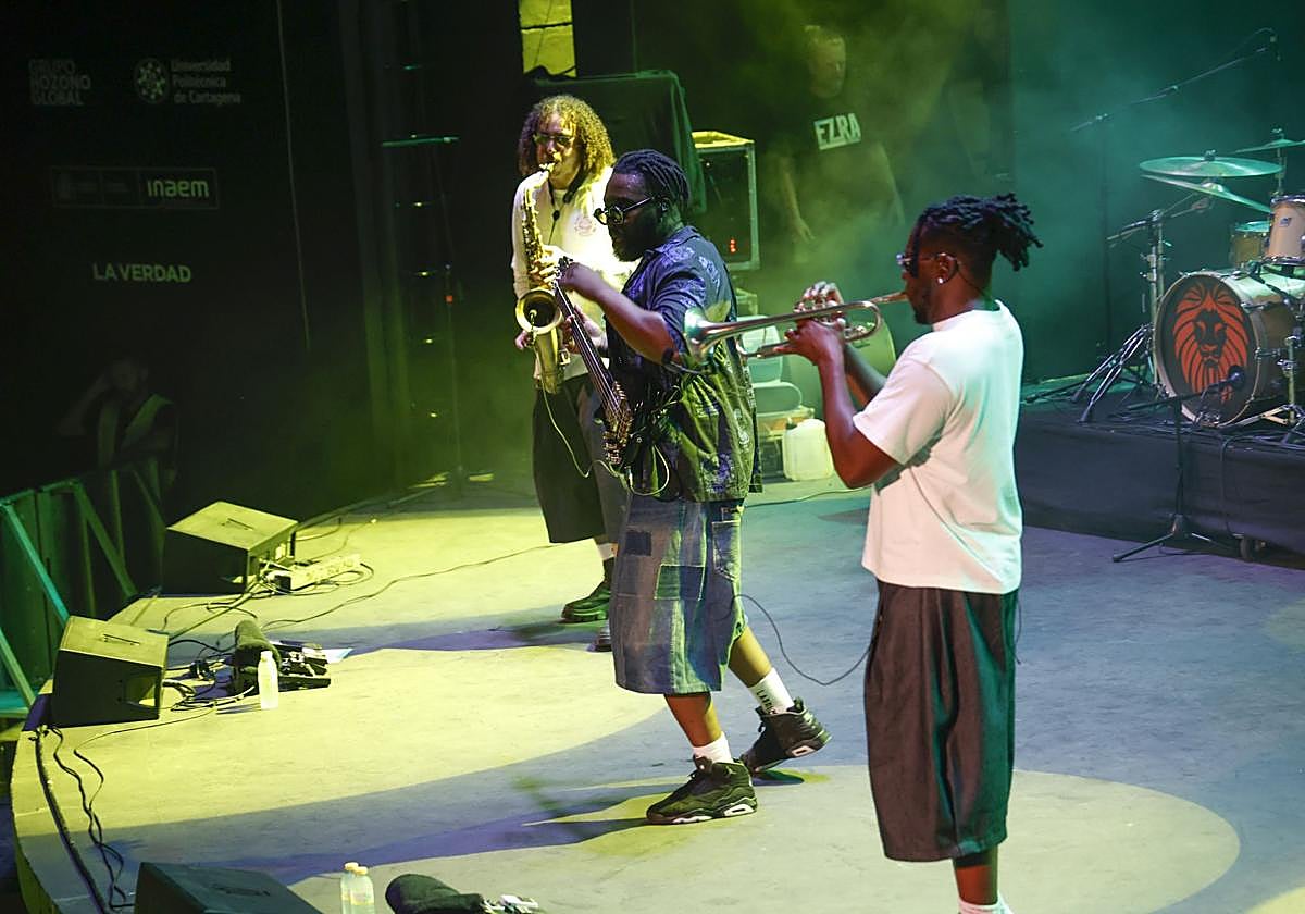 Concierto de Ezra Collective en Cartagena.