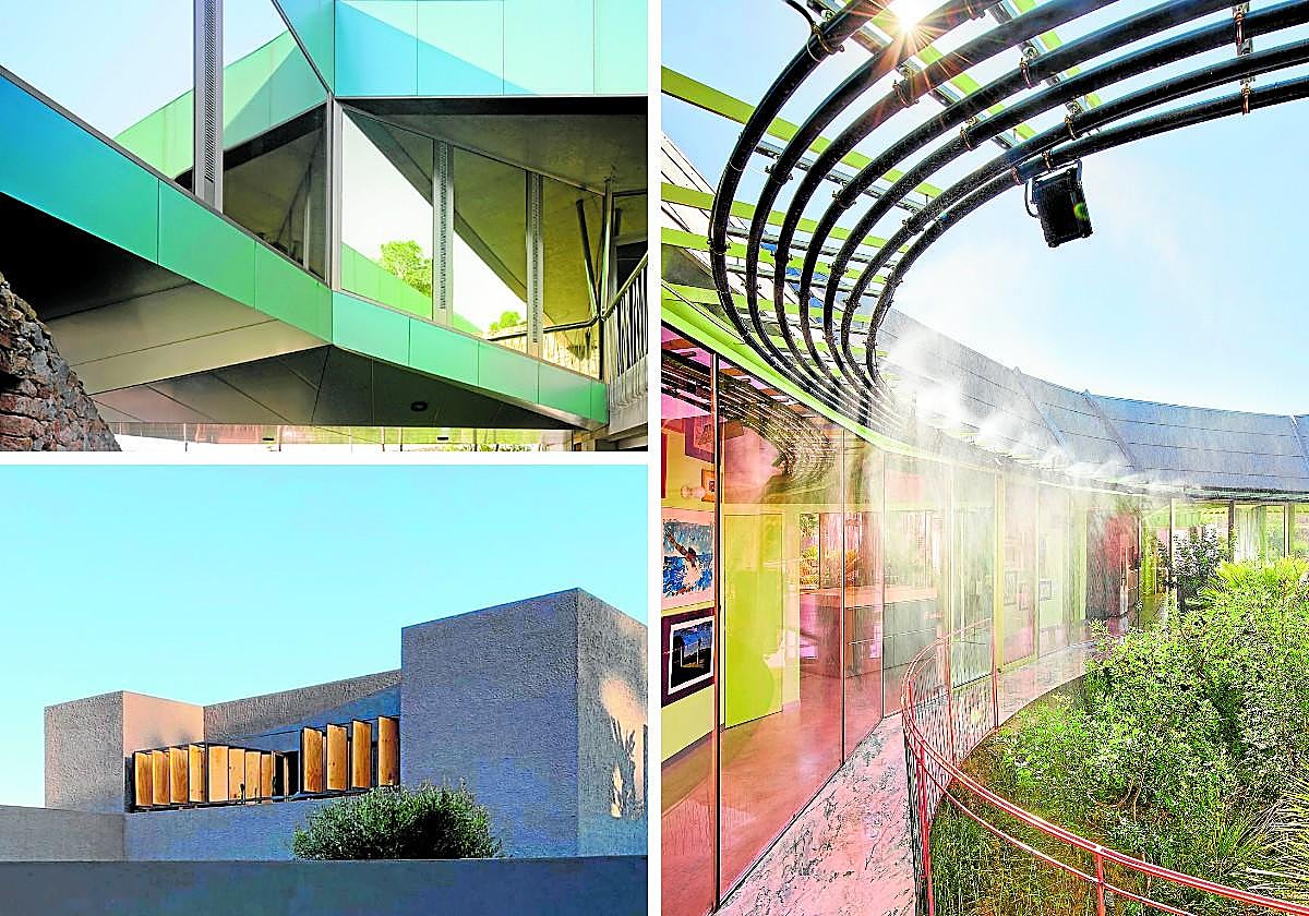 Casa de los Pinos. Vivienda entre umbrales. Rambla Climate-House