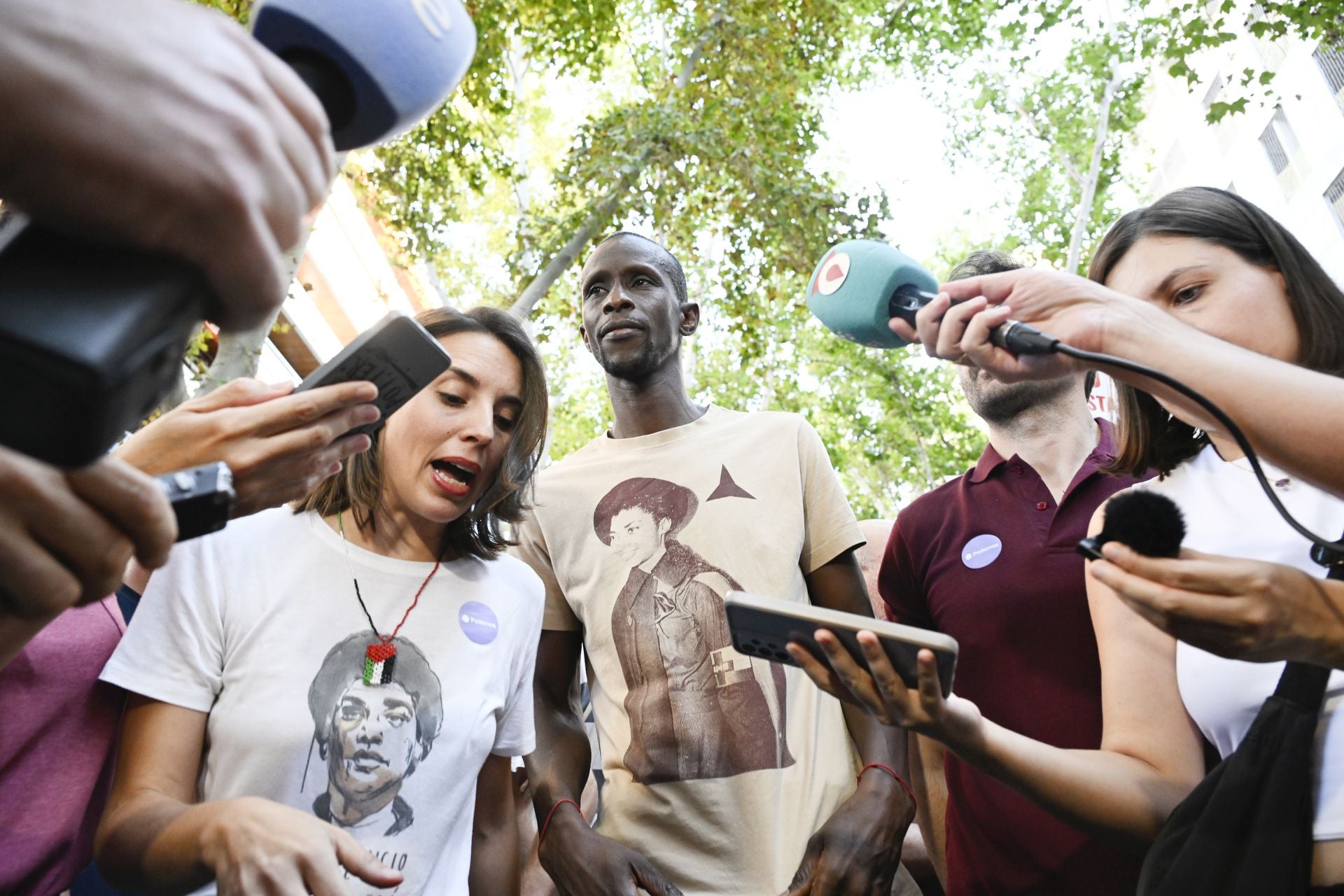En imágenes, la protesta contra el racismo celebrada en Murcia