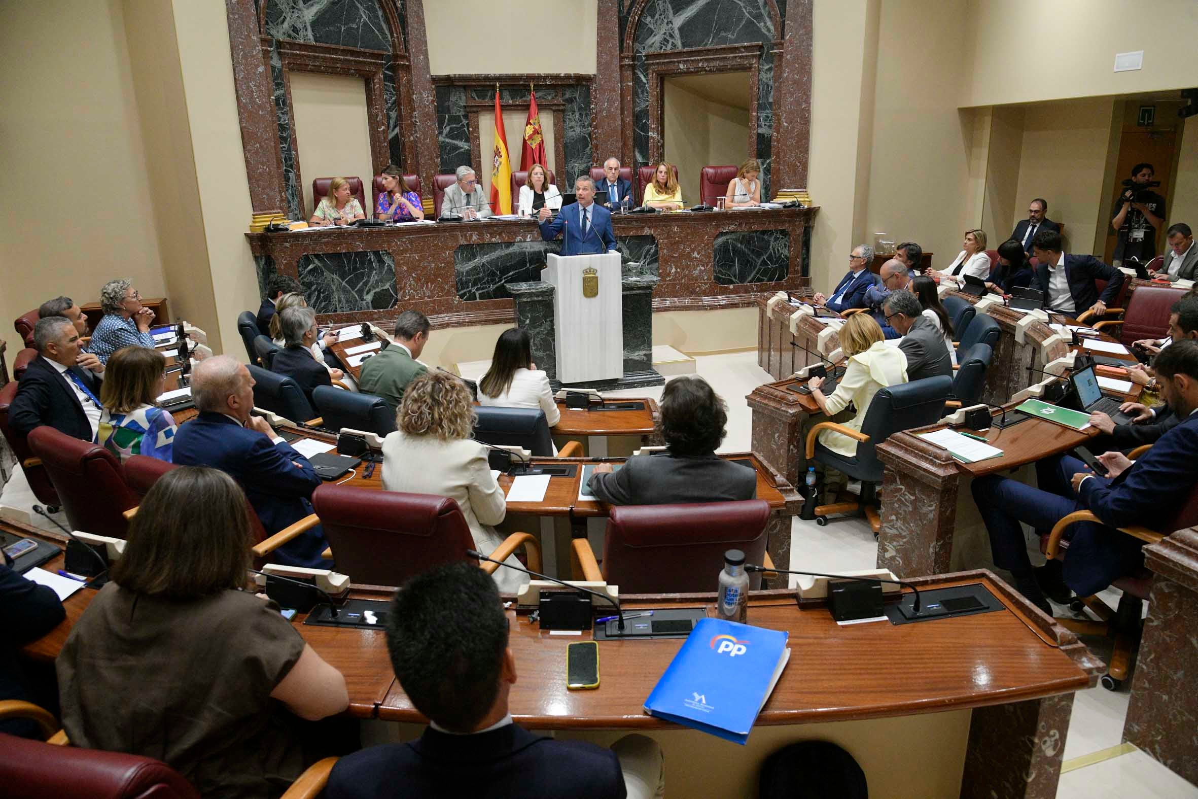 La Asamblea sobre los Presupuestos de la Comunidad, en imágenes