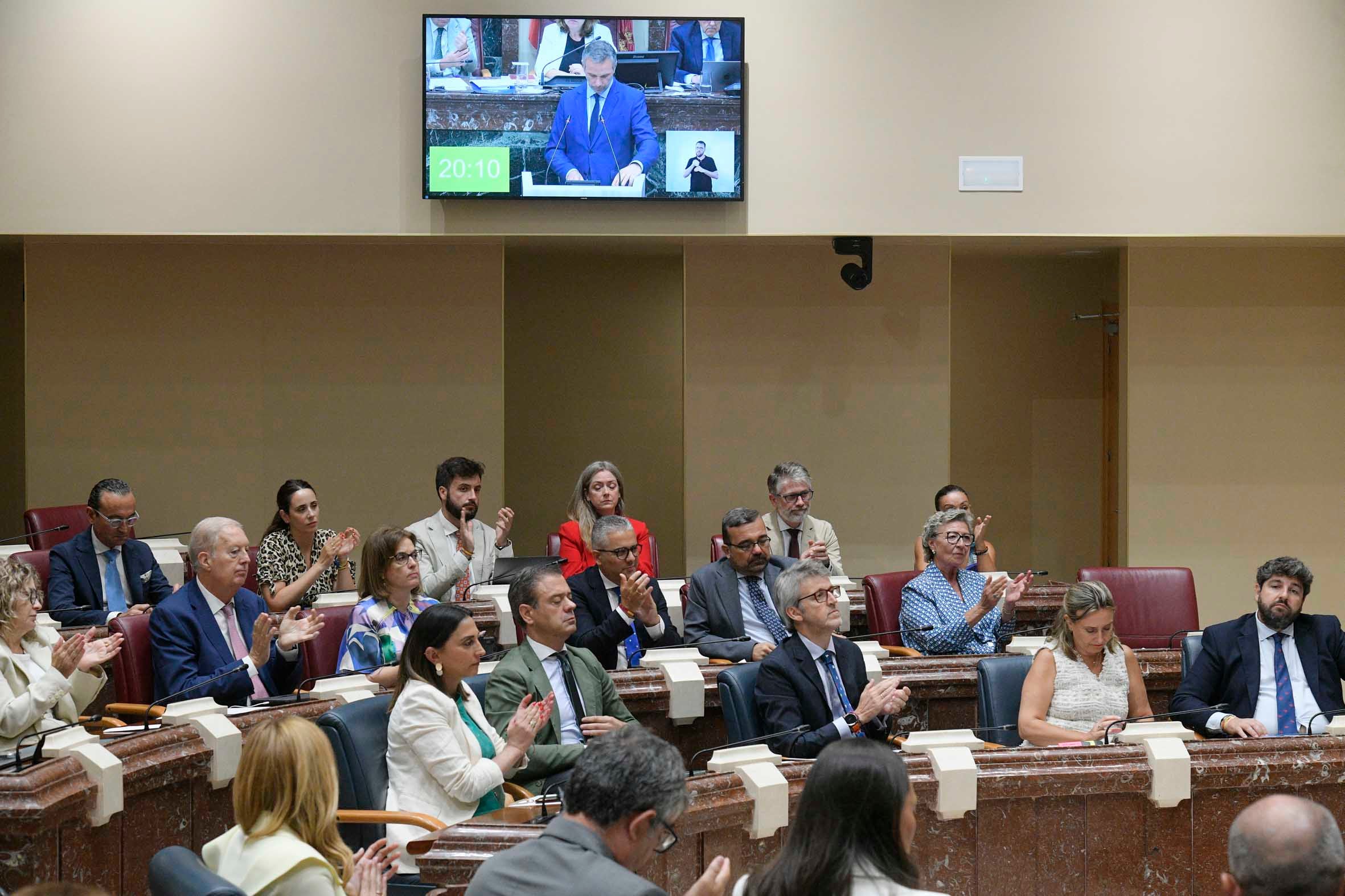La Asamblea sobre los Presupuestos de la Comunidad, en imágenes