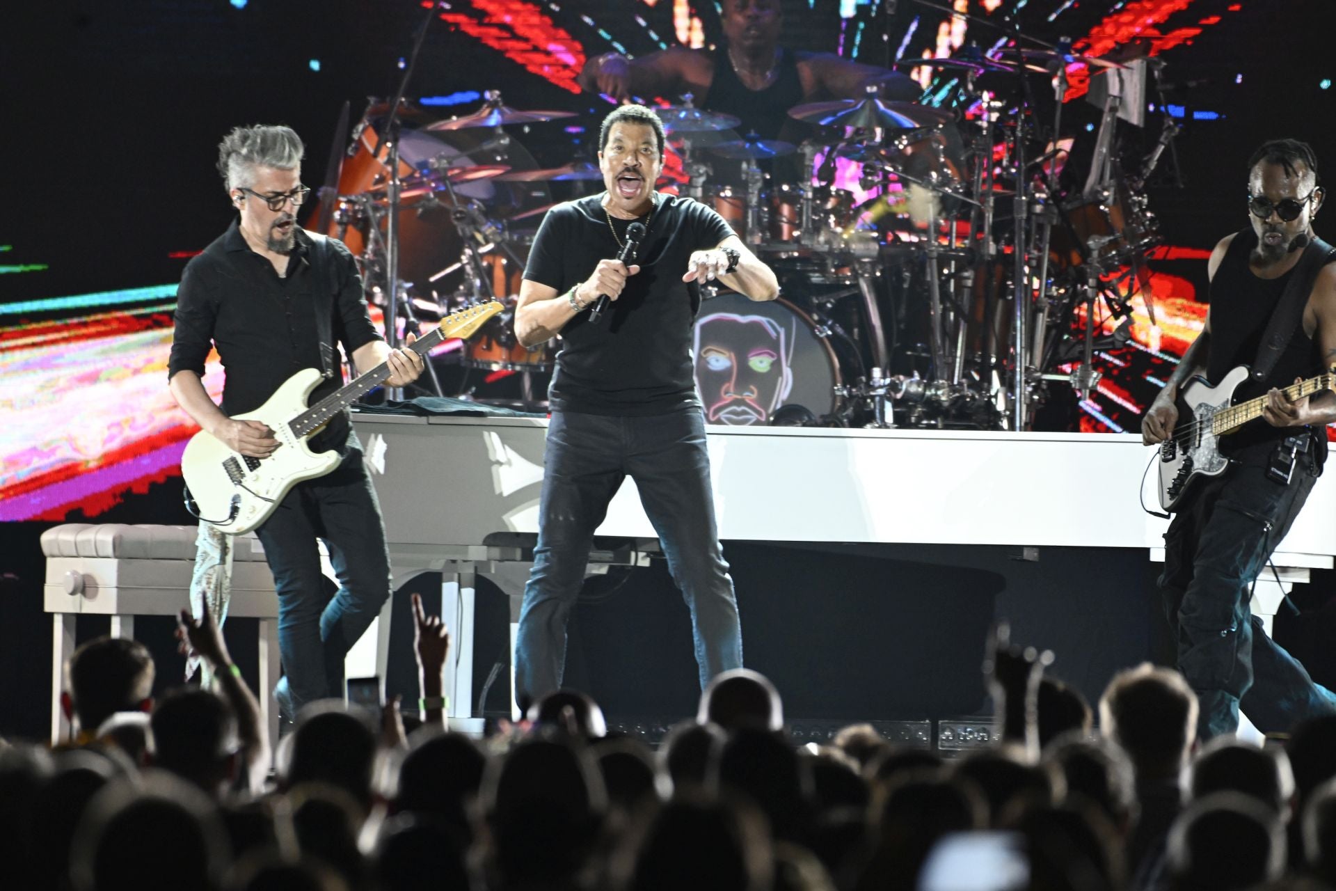 Concierto de Lionel Richie en Murcia, en imágenes