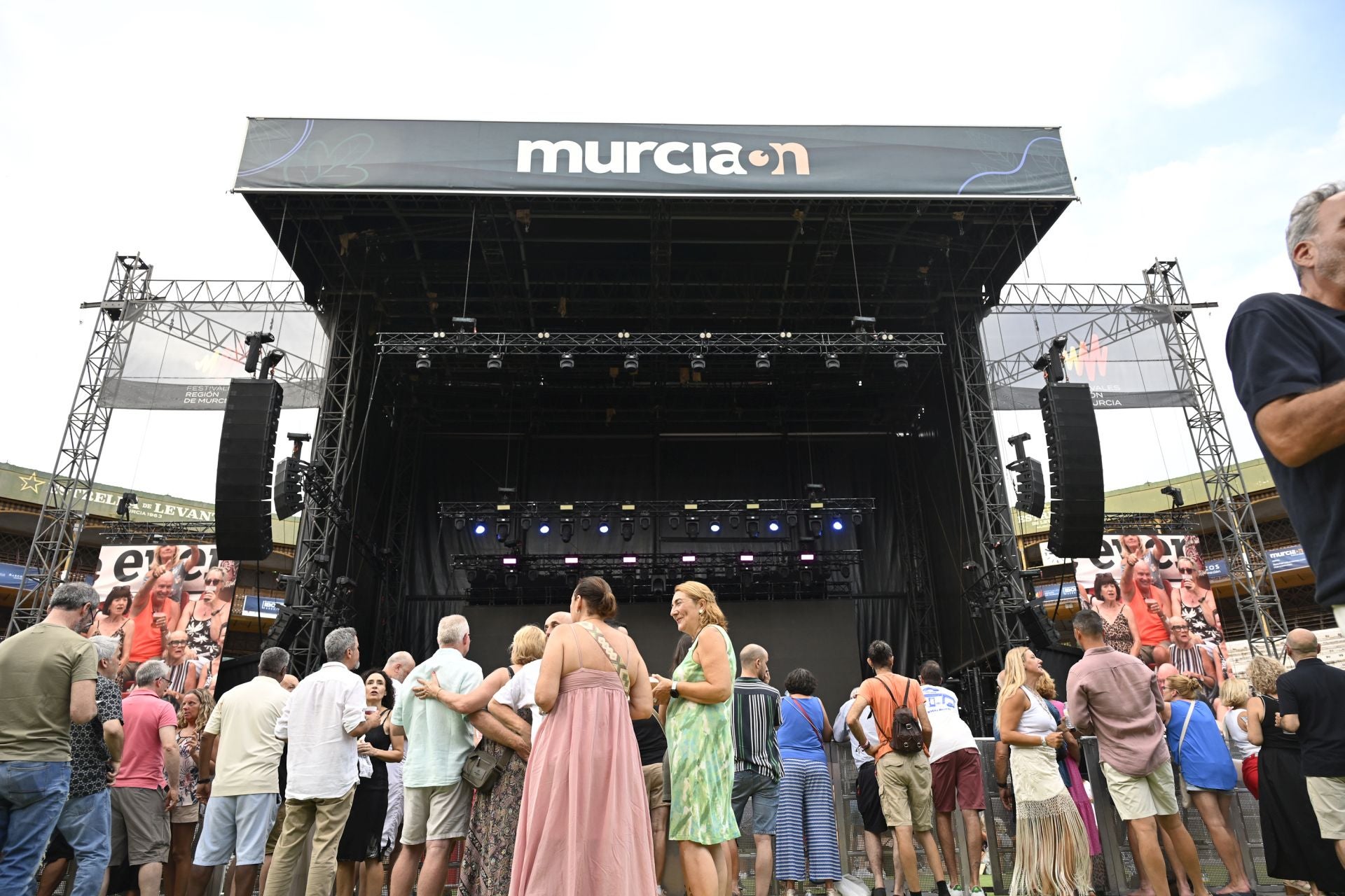 Concierto de Lionel Richie en Murcia, en imágenes