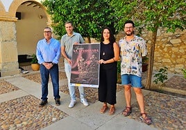 Rosendo Romera, José Villa, Lola Salcedo y Antonio Pedraza.