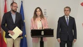 La concejala Rebeca Pérez, este viernes.