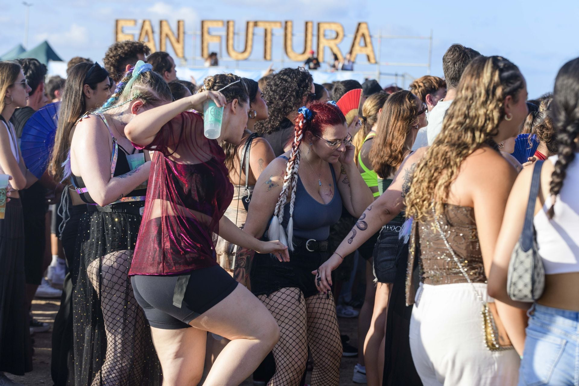 El ambiente en los conciertos del Fan Futura Fest del viernes, en imágenes