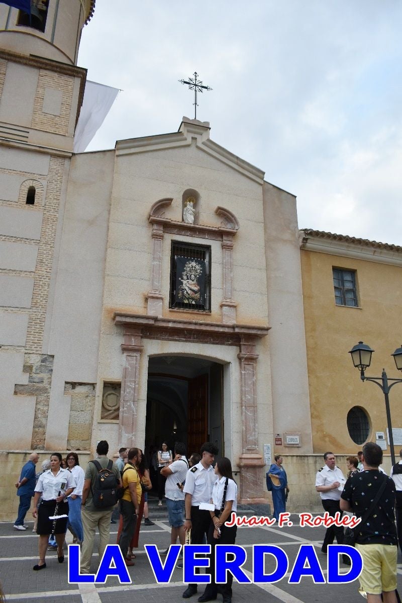 Imágenes del traslado de la Virgen de las Maravillas para abrir el Año Jubilar en Cehegín