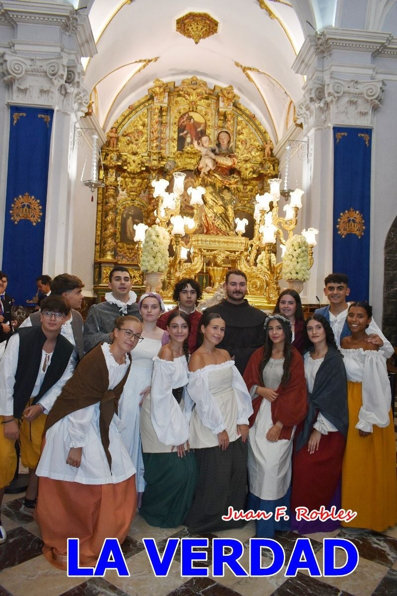 Imágenes del traslado de la Virgen de las Maravillas para abrir el Año Jubilar en Cehegín