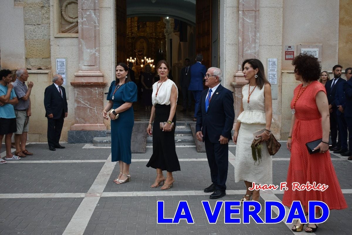 Imágenes del traslado de la Virgen de las Maravillas para abrir el Año Jubilar en Cehegín