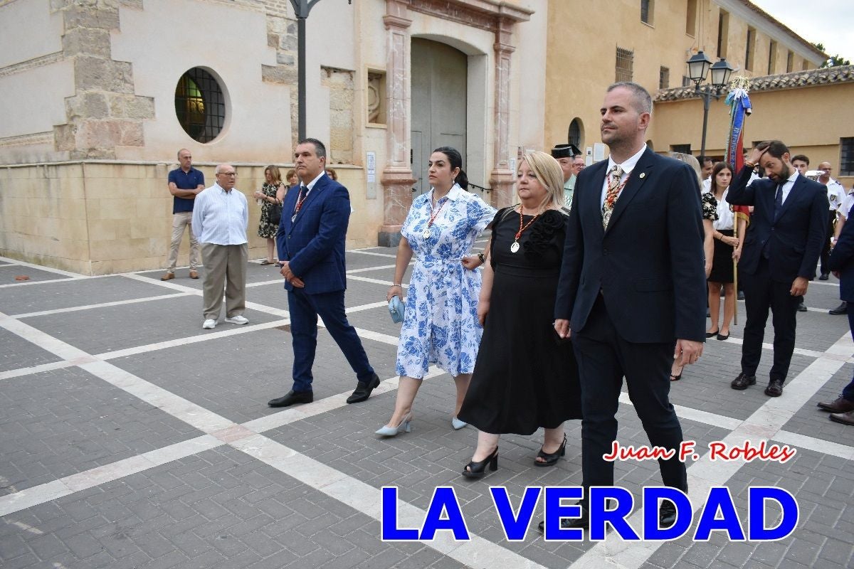 Imágenes del traslado de la Virgen de las Maravillas para abrir el Año Jubilar en Cehegín
