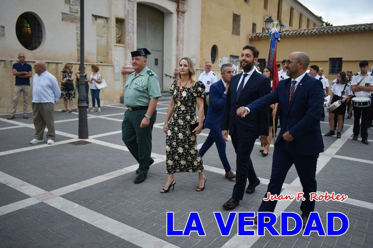 Imágenes del traslado de la Virgen de las Maravillas para abrir el Año Jubilar en Cehegín