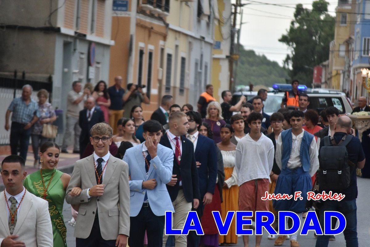 Imágenes del traslado de la Virgen de las Maravillas para abrir el Año Jubilar en Cehegín