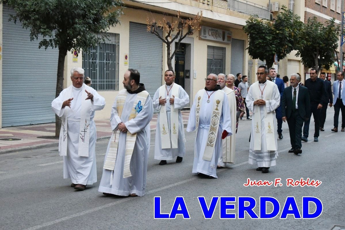 Imágenes de la Misa Solemne de la Apertura del Año Jubilar de la Virgen de las Maravillas en Cehegín