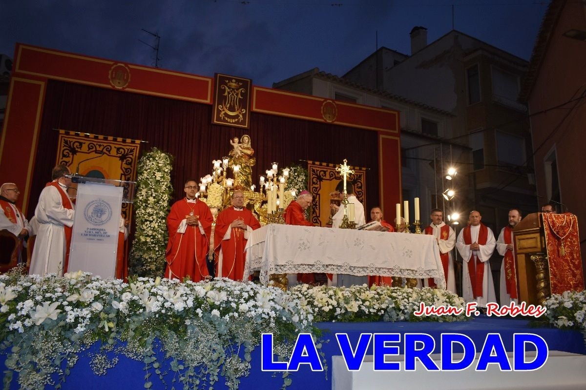 Imágenes de la Misa Solemne de la Apertura del Año Jubilar de la Virgen de las Maravillas en Cehegín