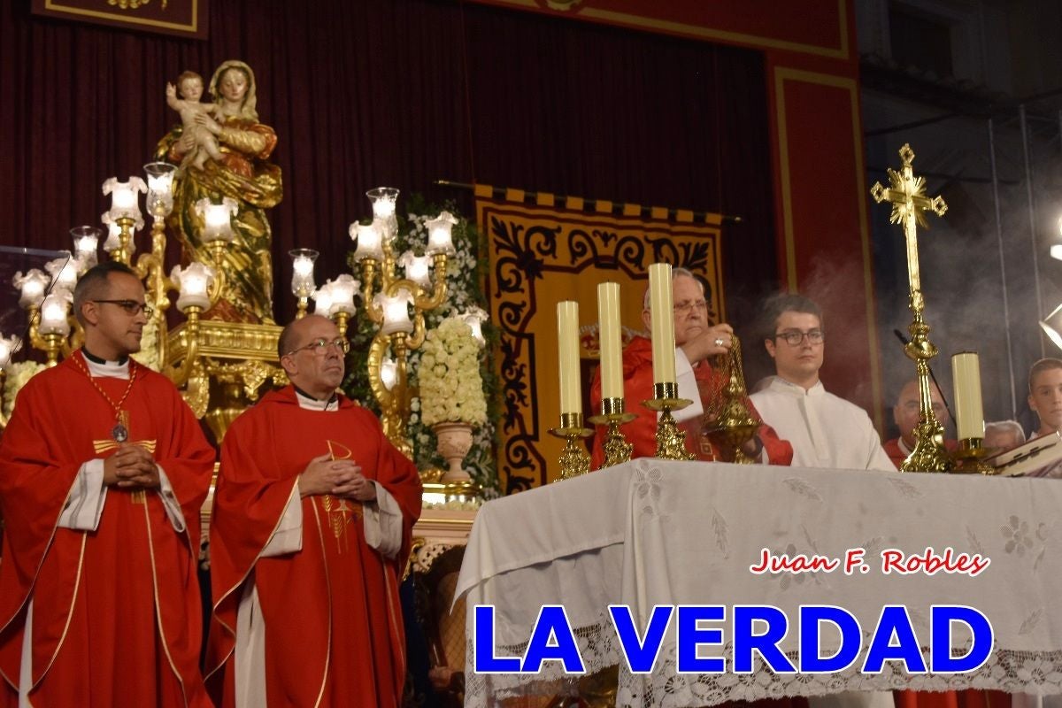 Imágenes de la Misa Solemne de la Apertura del Año Jubilar de la Virgen de las Maravillas en Cehegín