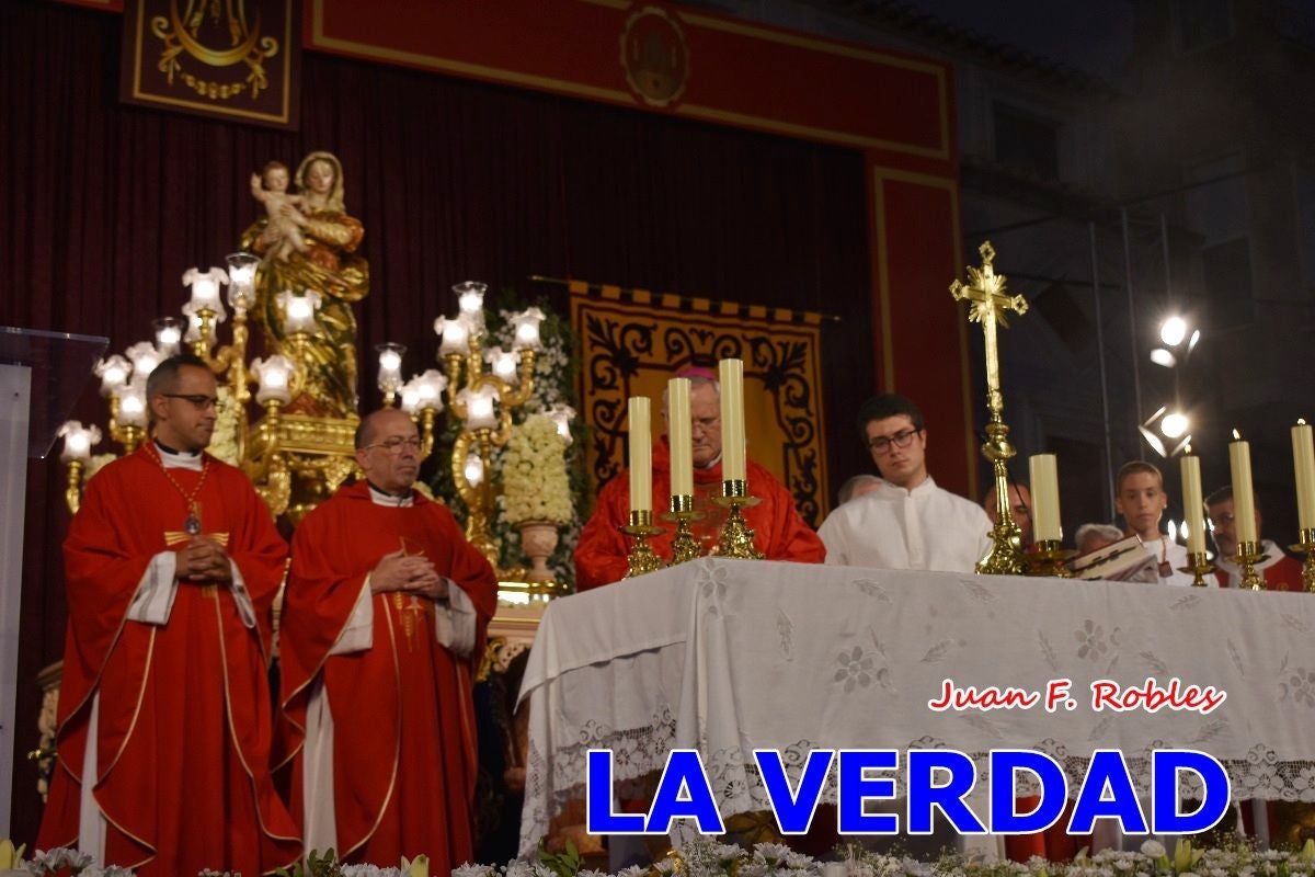 Imágenes de la Misa Solemne de la Apertura del Año Jubilar de la Virgen de las Maravillas en Cehegín