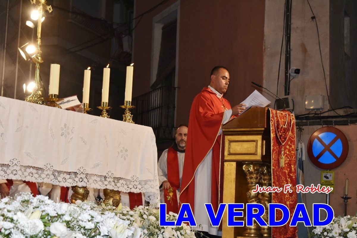 Imágenes de la Misa Solemne de la Apertura del Año Jubilar de la Virgen de las Maravillas en Cehegín
