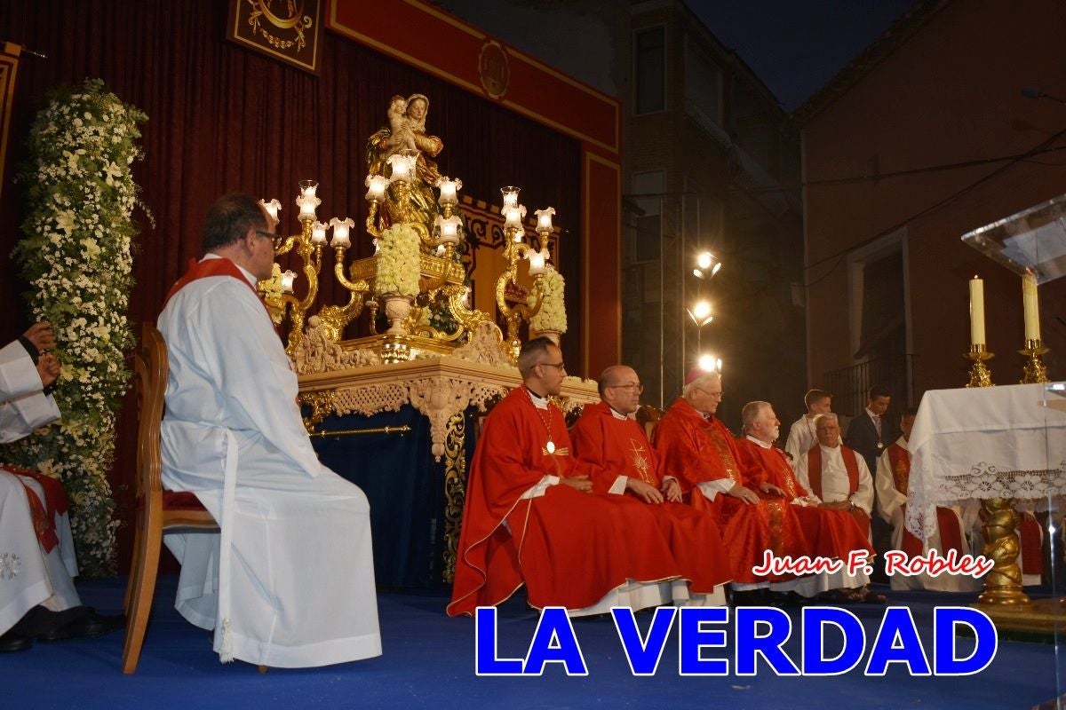 Imágenes de la Misa Solemne de la Apertura del Año Jubilar de la Virgen de las Maravillas en Cehegín