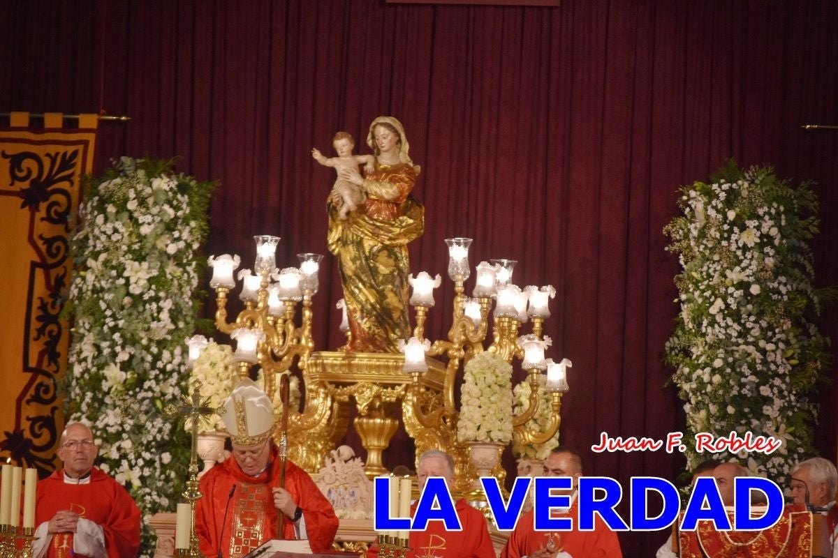 Imágenes de la Misa Solemne de la Apertura del Año Jubilar de la Virgen de las Maravillas en Cehegín