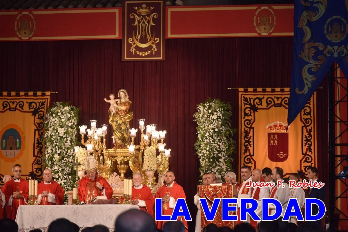Imágenes de la Misa Solemne de la Apertura del Año Jubilar de la Virgen de las Maravillas en Cehegín