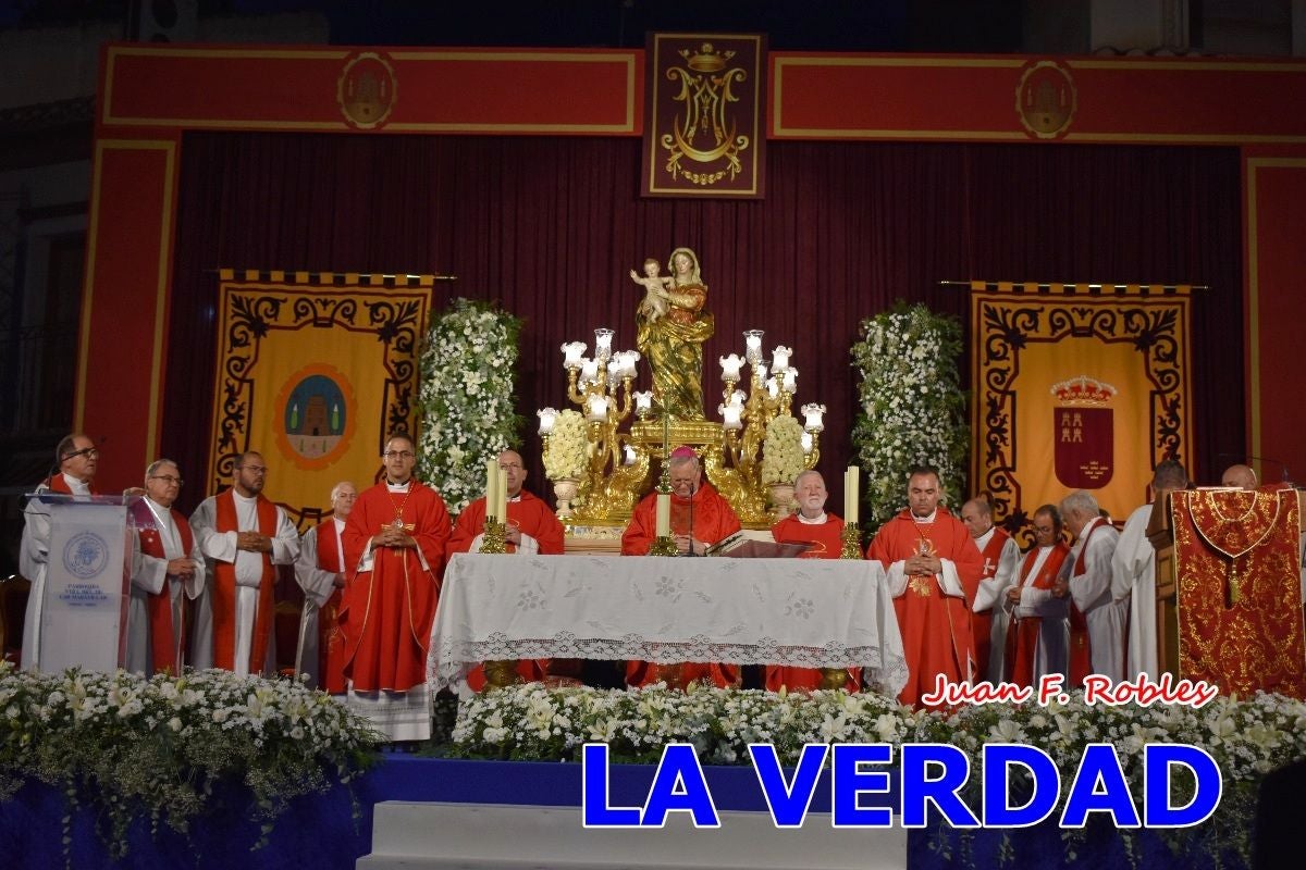 Imágenes de la Misa Solemne de la Apertura del Año Jubilar de la Virgen de las Maravillas en Cehegín