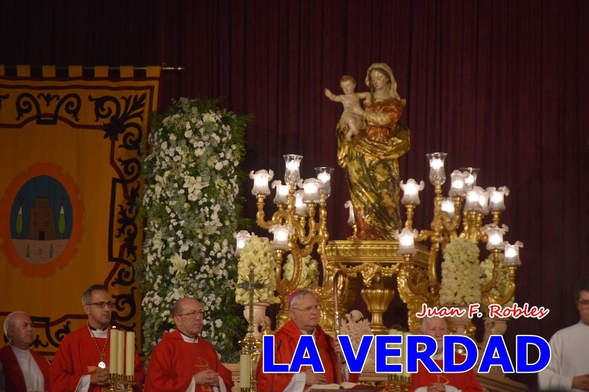 Imágenes de la Misa Solemne de la Apertura del Año Jubilar de la Virgen de las Maravillas en Cehegín