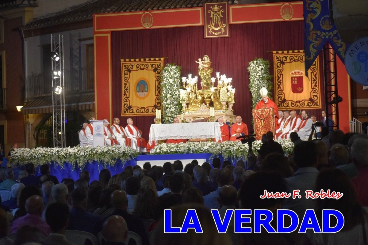 Imágenes de la Misa Solemne de la Apertura del Año Jubilar de la Virgen de las Maravillas en Cehegín