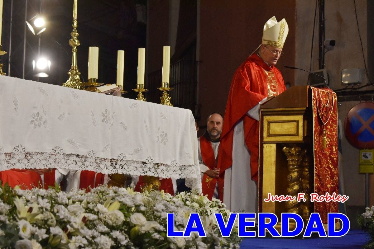 Imágenes de la Misa Solemne de la Apertura del Año Jubilar de la Virgen de las Maravillas en Cehegín