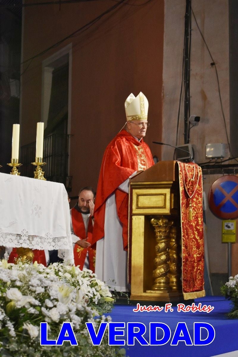 Imágenes de la Misa Solemne de la Apertura del Año Jubilar de la Virgen de las Maravillas en Cehegín