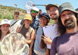 Parte del equipo de investigadores de la Universidad de Murcia.