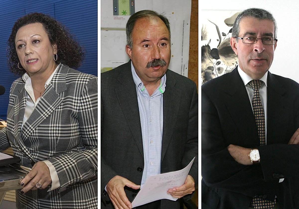 Yolanda Muñoz, Fernando Berberena y José Hernández.