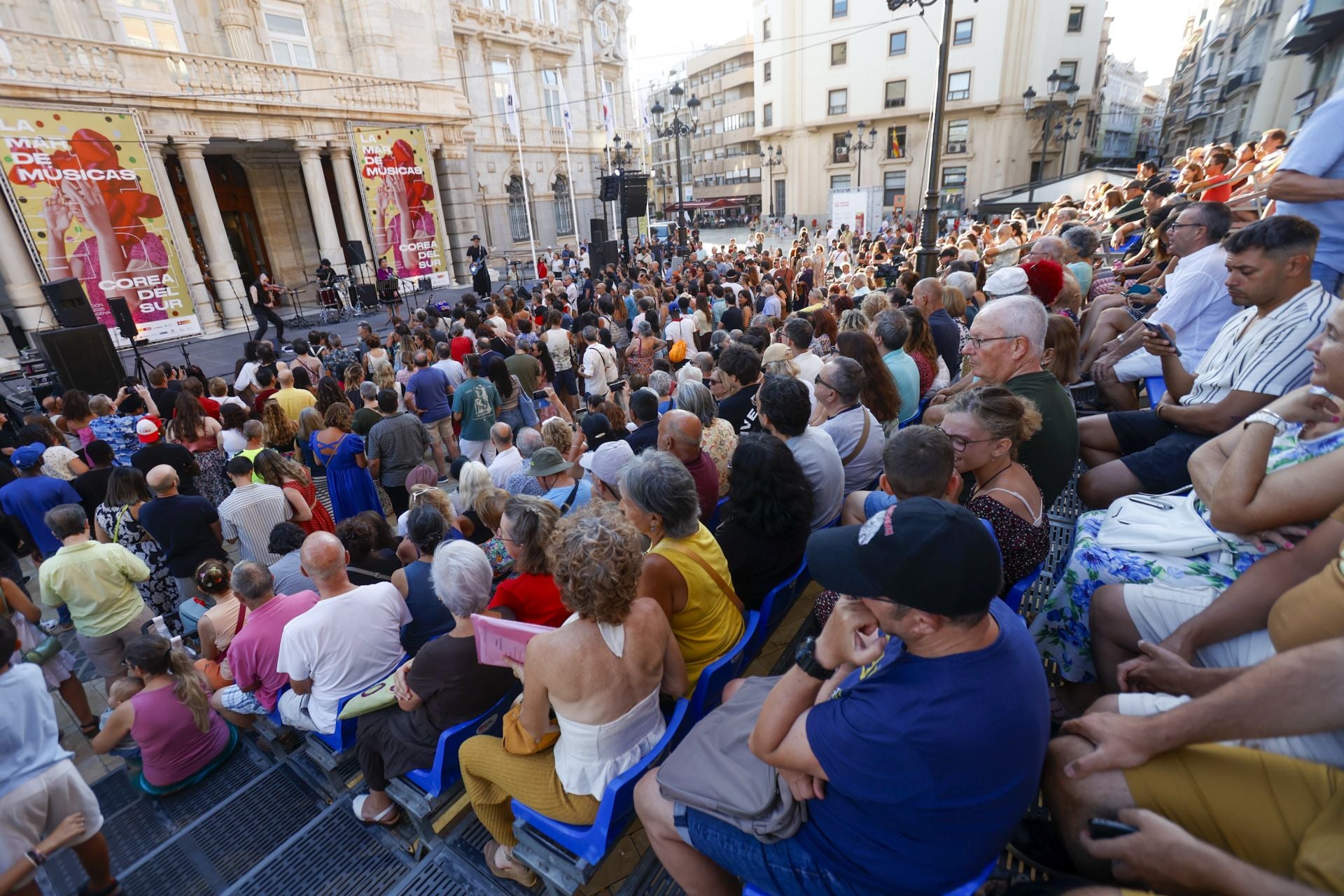 Los conciertos de Sanguijuelas del Guadiana, G5, Clara Ysé y Luzmila Carpio en La Mar de Músicas