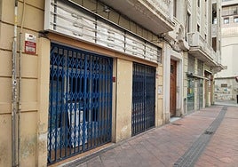 Fachada del local de kebab, cerrado, este miércoles.