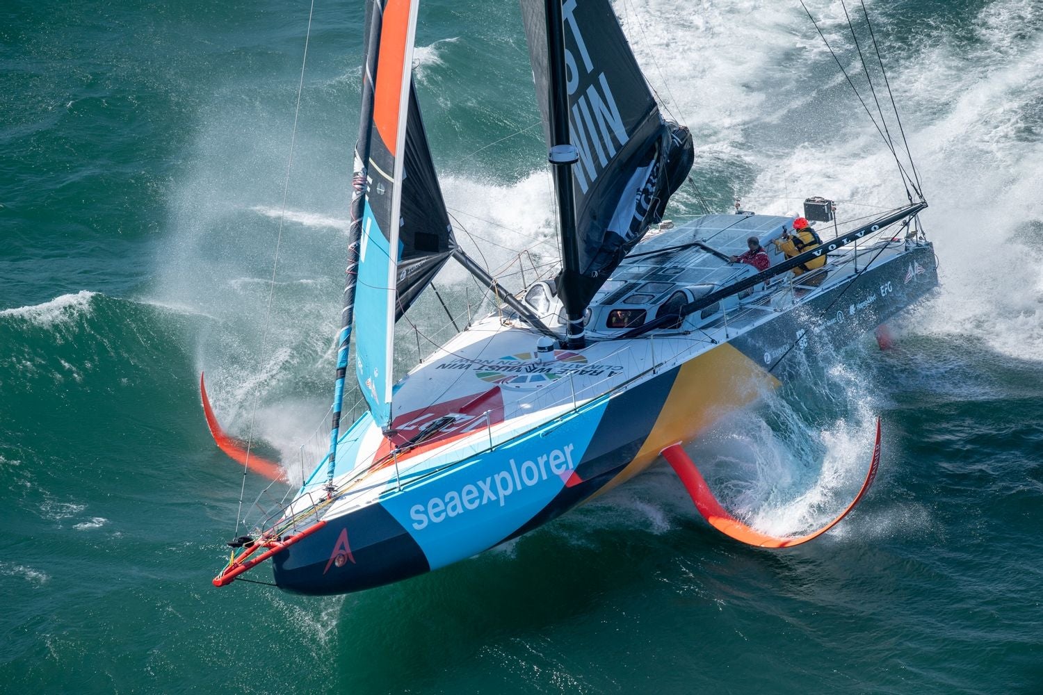 En imágenes, regatistas y embarcaciones participantes en la Ocean Race