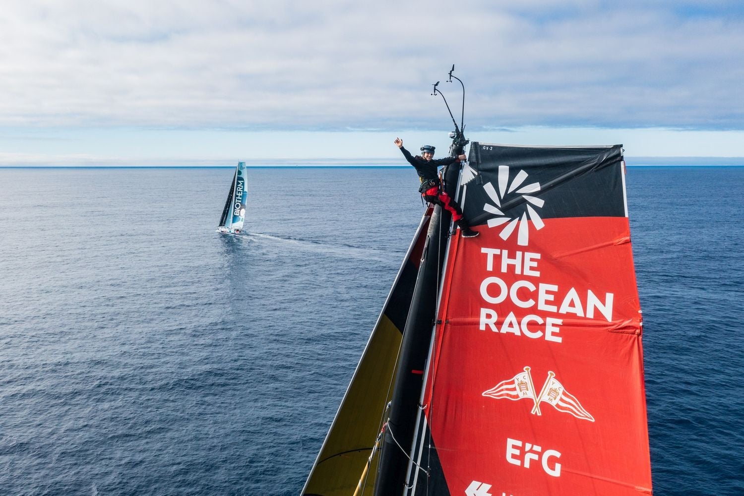 En imágenes, regatistas y embarcaciones participantes en la Ocean Race