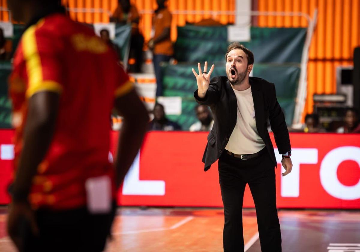Alberto Antuña durante un partido.