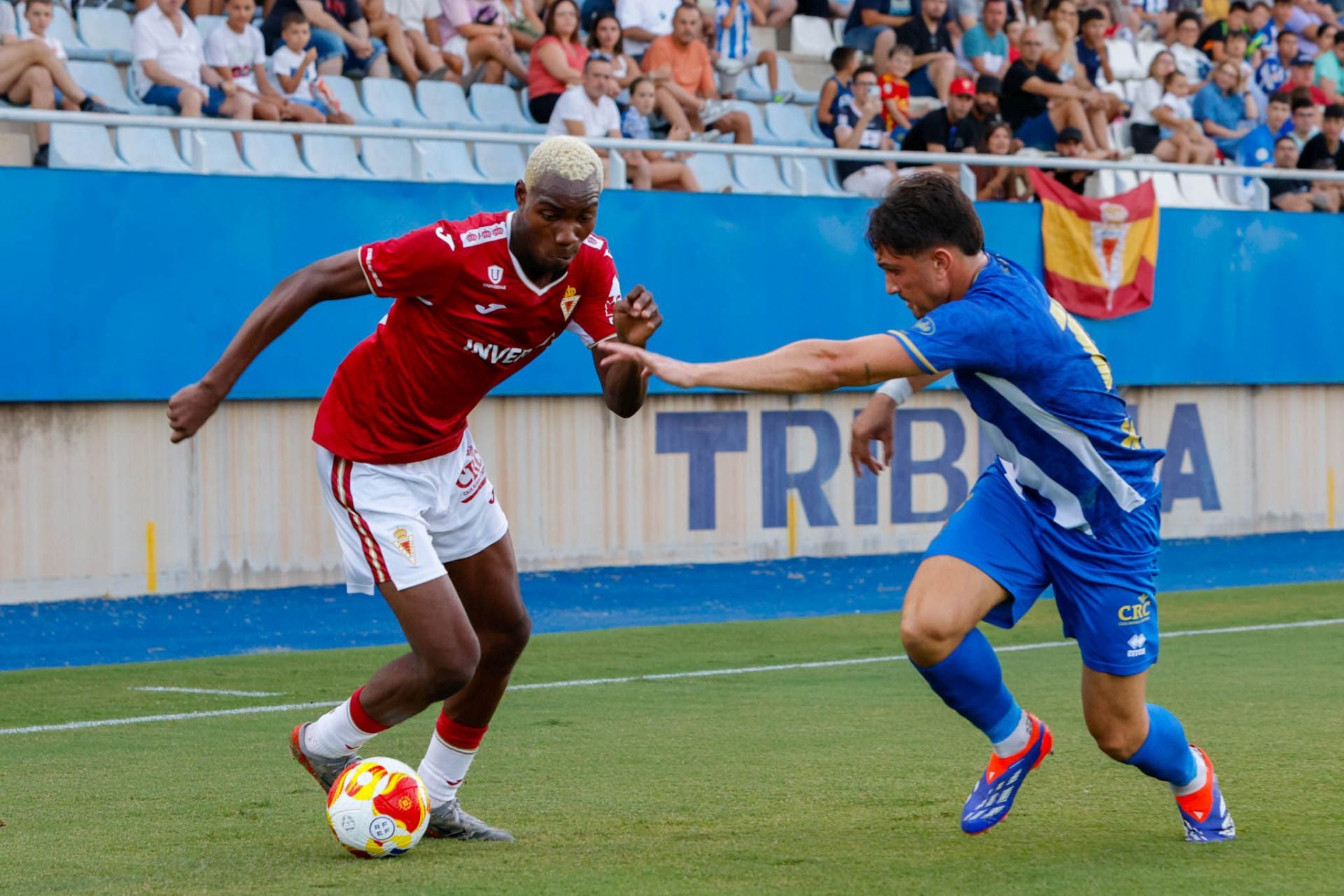 El Real Murcia gana el VII Trofeo Alcalde de Lorca al imponerse al Lorca Deportiva, en imágenes