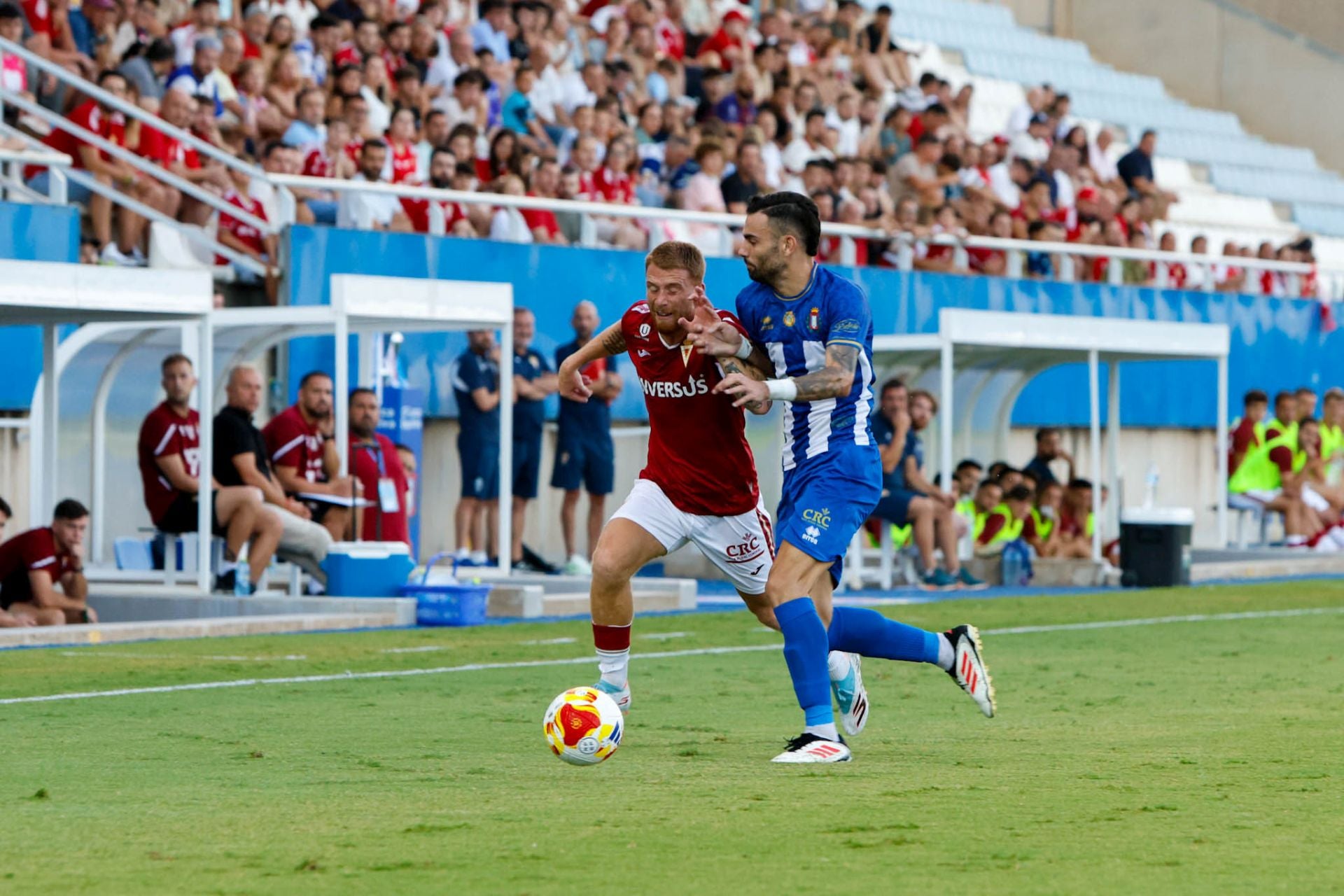 El Real Murcia gana el VII Trofeo Alcalde de Lorca al imponerse al Lorca Deportiva, en imágenes