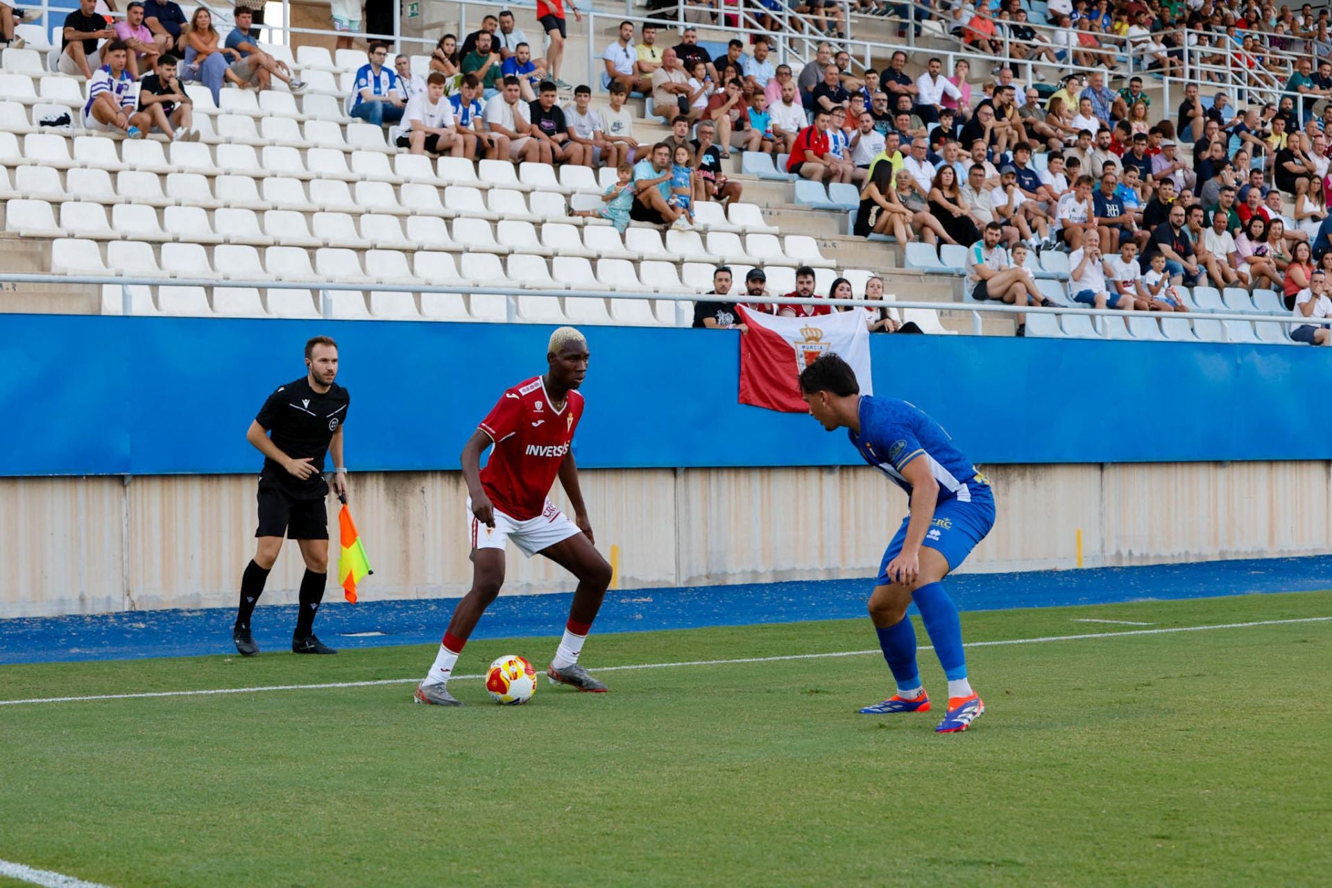 El Real Murcia gana el VII Trofeo Alcalde de Lorca al imponerse al Lorca Deportiva, en imágenes
